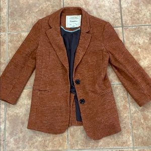Anthropologie Cartonnier Orange Jacket